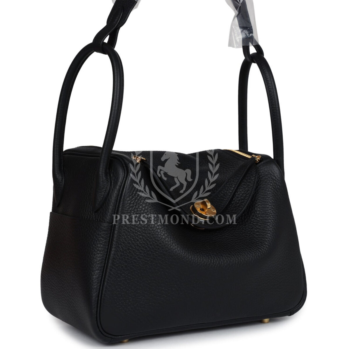 Hermes Lindy 26 Black Clemence GHW — изображение 2