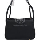 Hermes Lindy 26 Black Clemence GHW