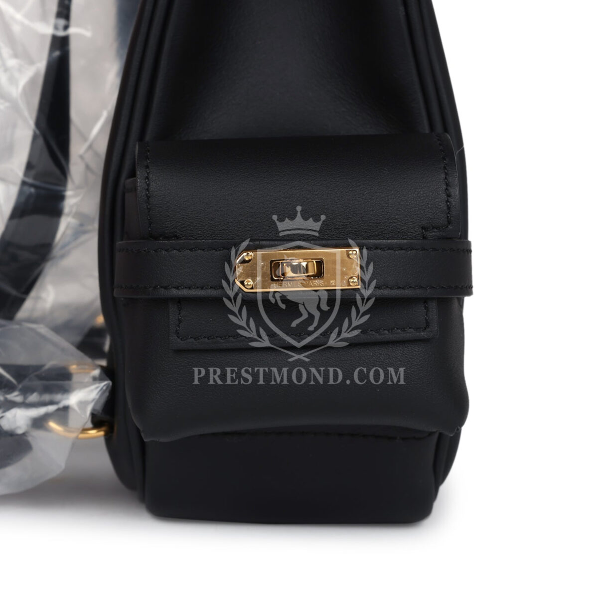 Hermes Mini Kelly Jump Backpack Black Swift GHW — изображение 6
