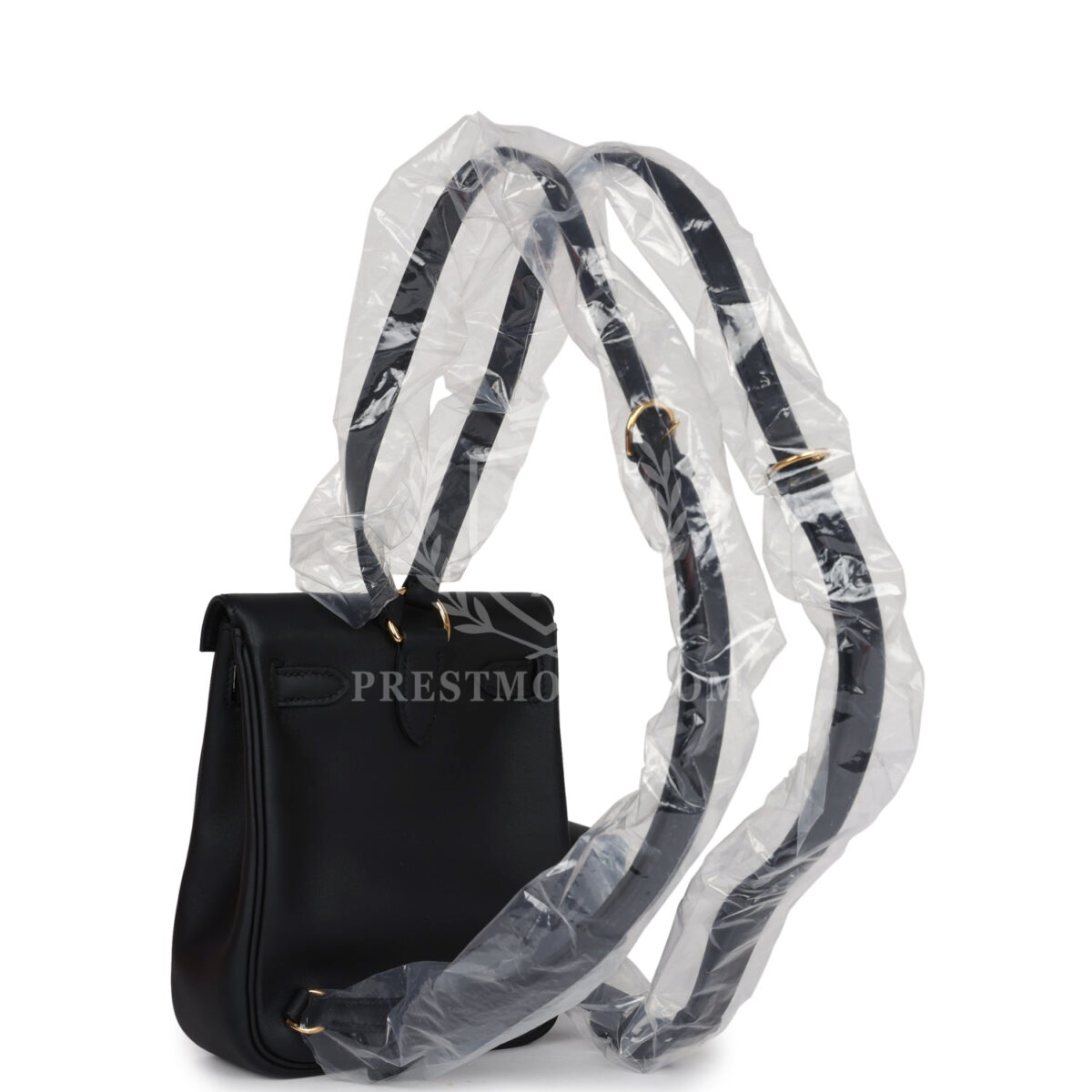 Hermes Mini Kelly Jump Backpack Black Swift GHW — изображение 10