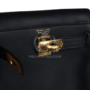 Hermes Mini Kelly Jump Backpack Black Swift GHW