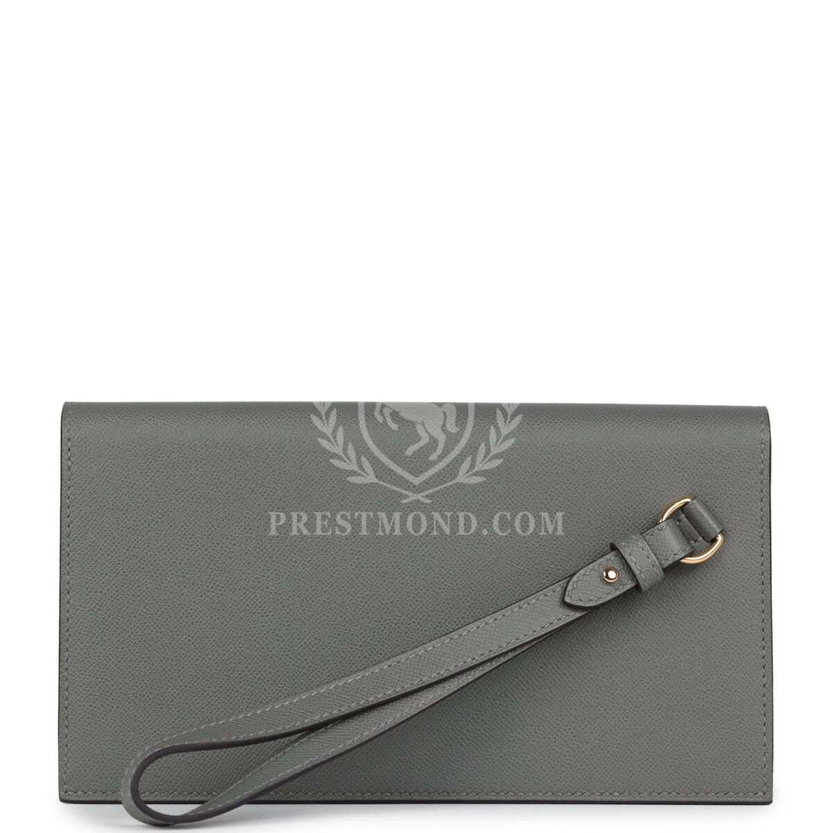 Hermes Kelly Pocket Long Wallet Gris Meyer Madame GHW — изображение 4