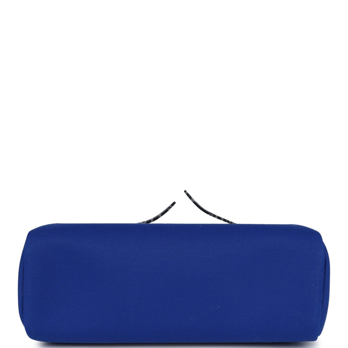 Hermes Herbag Zip PM 31 Bleu Bill Toile Militaire Canvas and Bleu Saphir Vache Hunter PHW — изображение 6