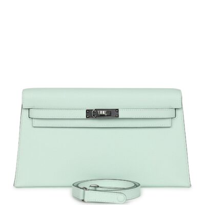 Hermes Kelly Elan Vert Peppermint Epsom PHW