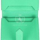 Hermes Bearn Card Holder Vert Comics Chevre Mysore PHW