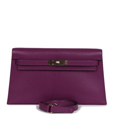 Hermes Kelly Elan Anemone Chevre Chamkila PBHW