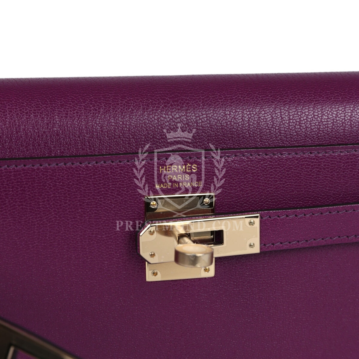 Hermes Kelly Elan Anemone Chevre Chamkila PBHW — изображение 7