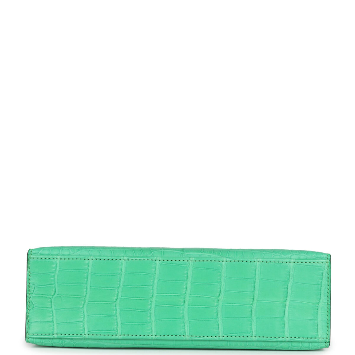 Hermes Kelly Pochette Vert Comics Matte Alligator GHW — изображение 6