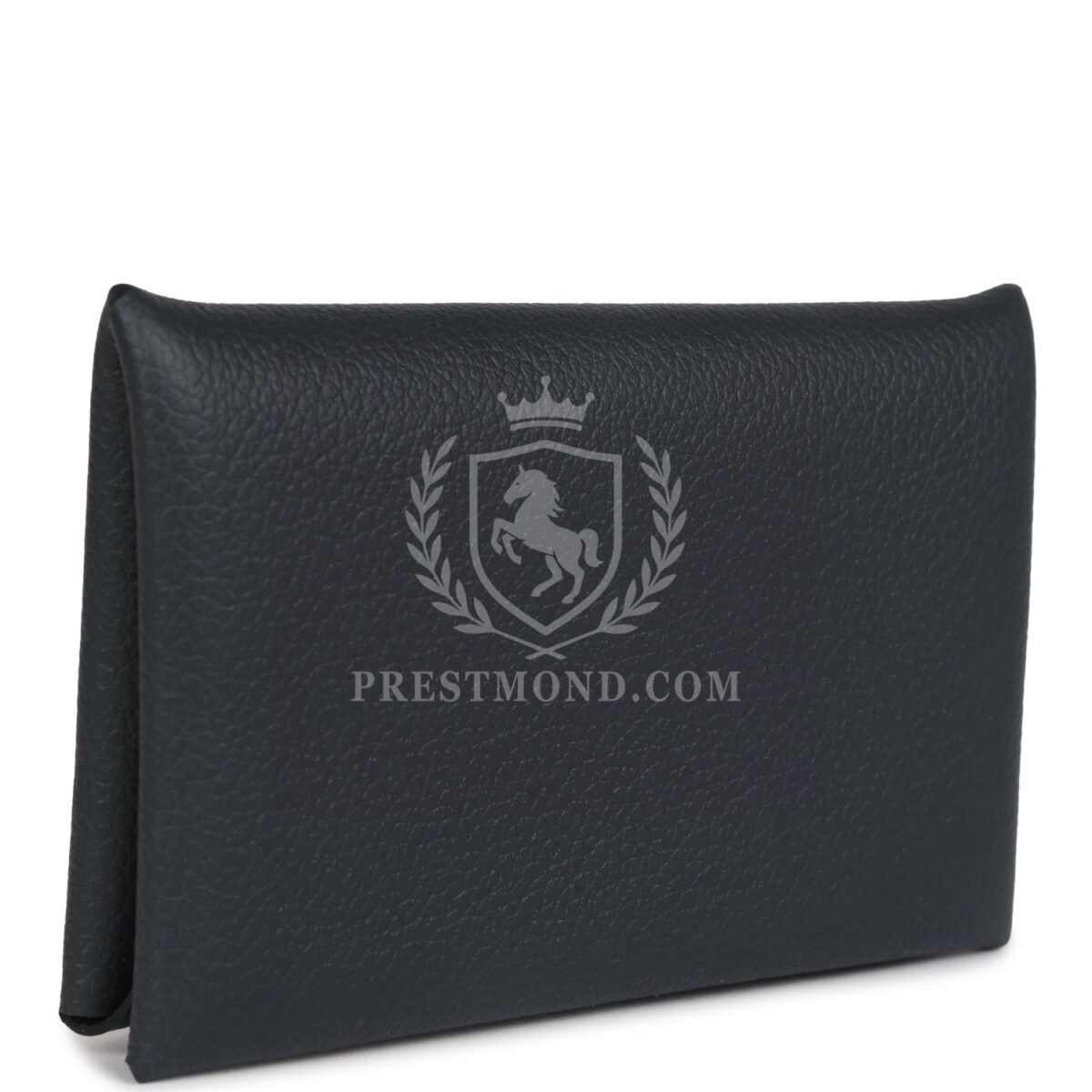 Hermes Calvi Card Holder New Bleu Ocean Evercolor PHW — изображение 2