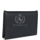 Hermes Calvi Card Holder New Bleu Ocean Evercolor PHW