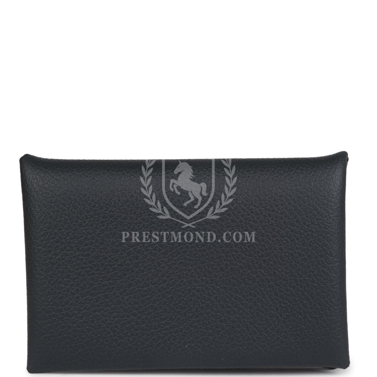 Hermes Calvi Card Holder New Bleu Ocean Evercolor PHW — изображение 4
