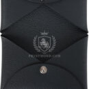 Hermes Calvi Card Holder New Bleu Ocean Evercolor PHW