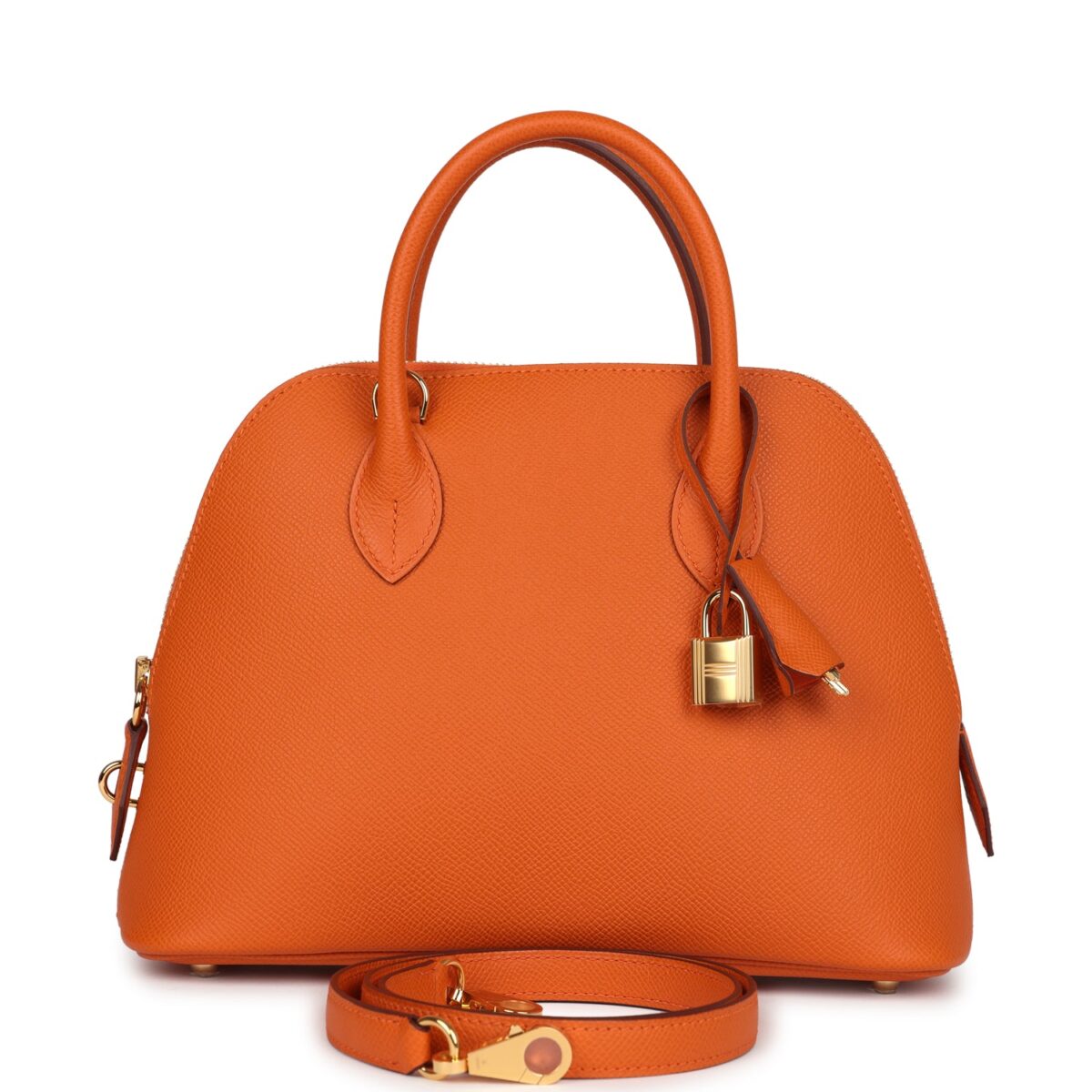 Hermes 1923 Bolide 25 Orange Epsom GHW