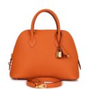 Hermes 1923 Bolide 25 Orange Epsom GHW