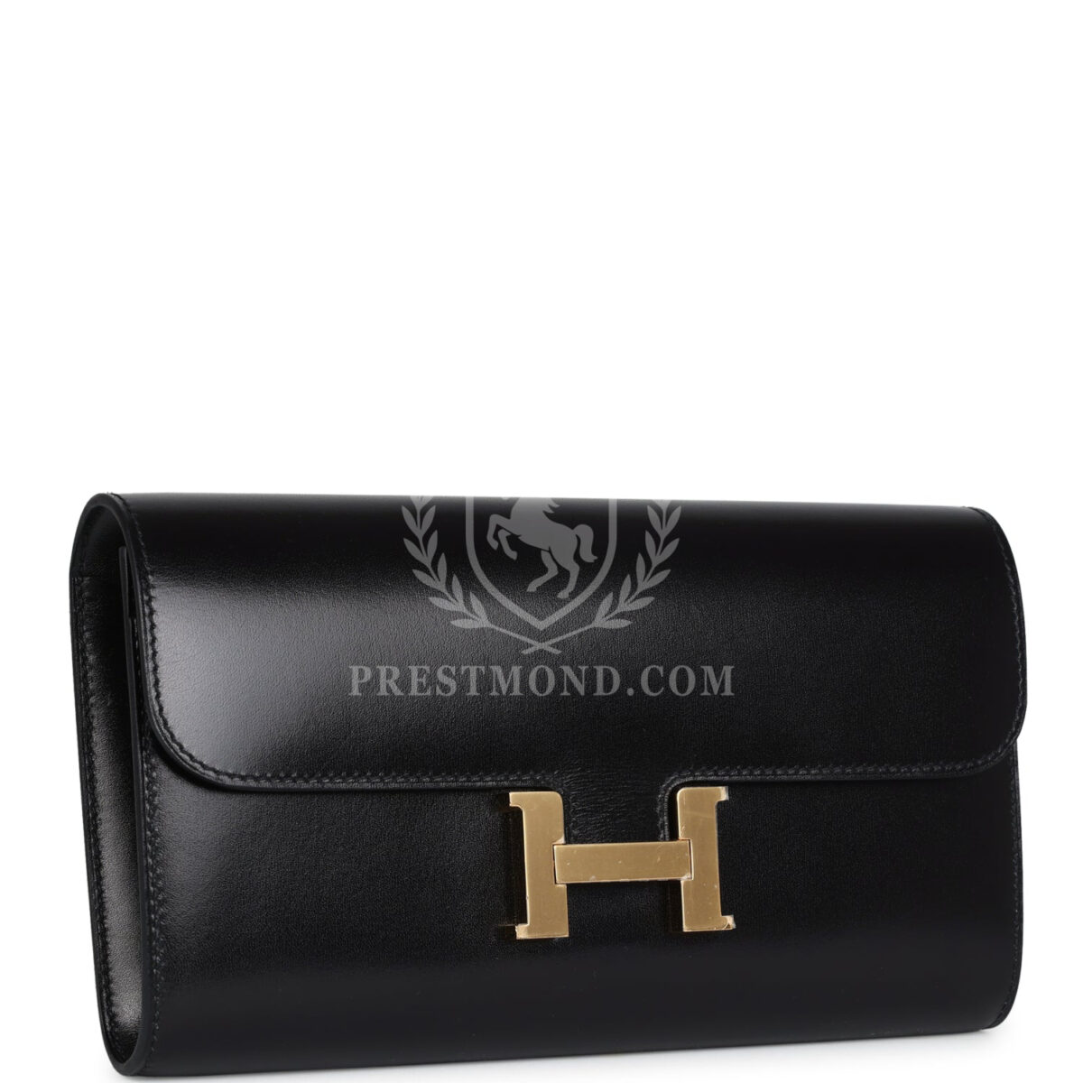 Hermes Rock Constance Wallet To Go Black Box GHW — изображение 2