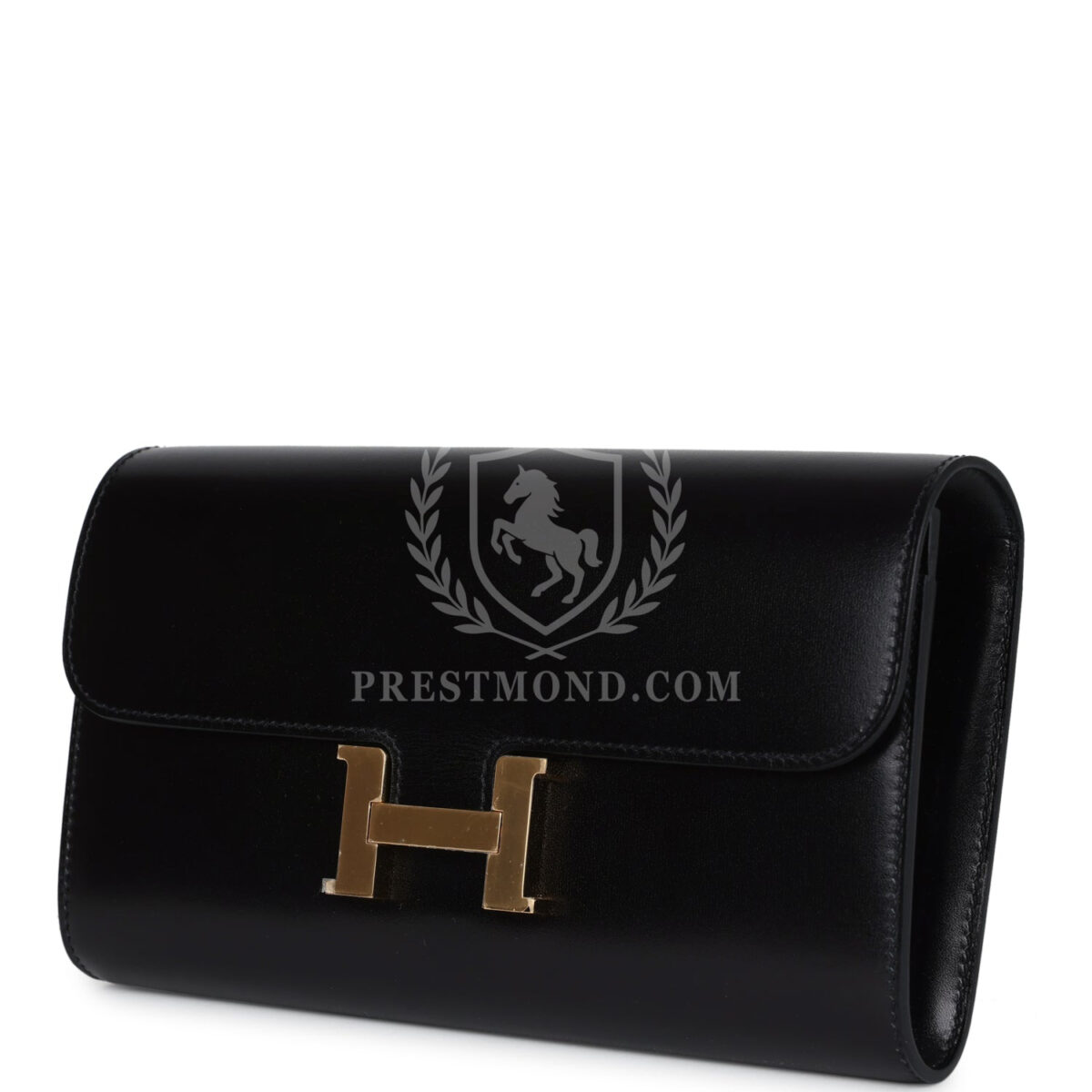 Hermes Rock Constance Wallet To Go Black Box GHW — изображение 5