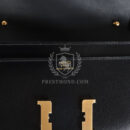 Hermes Rock Constance Wallet To Go Black Box GHW