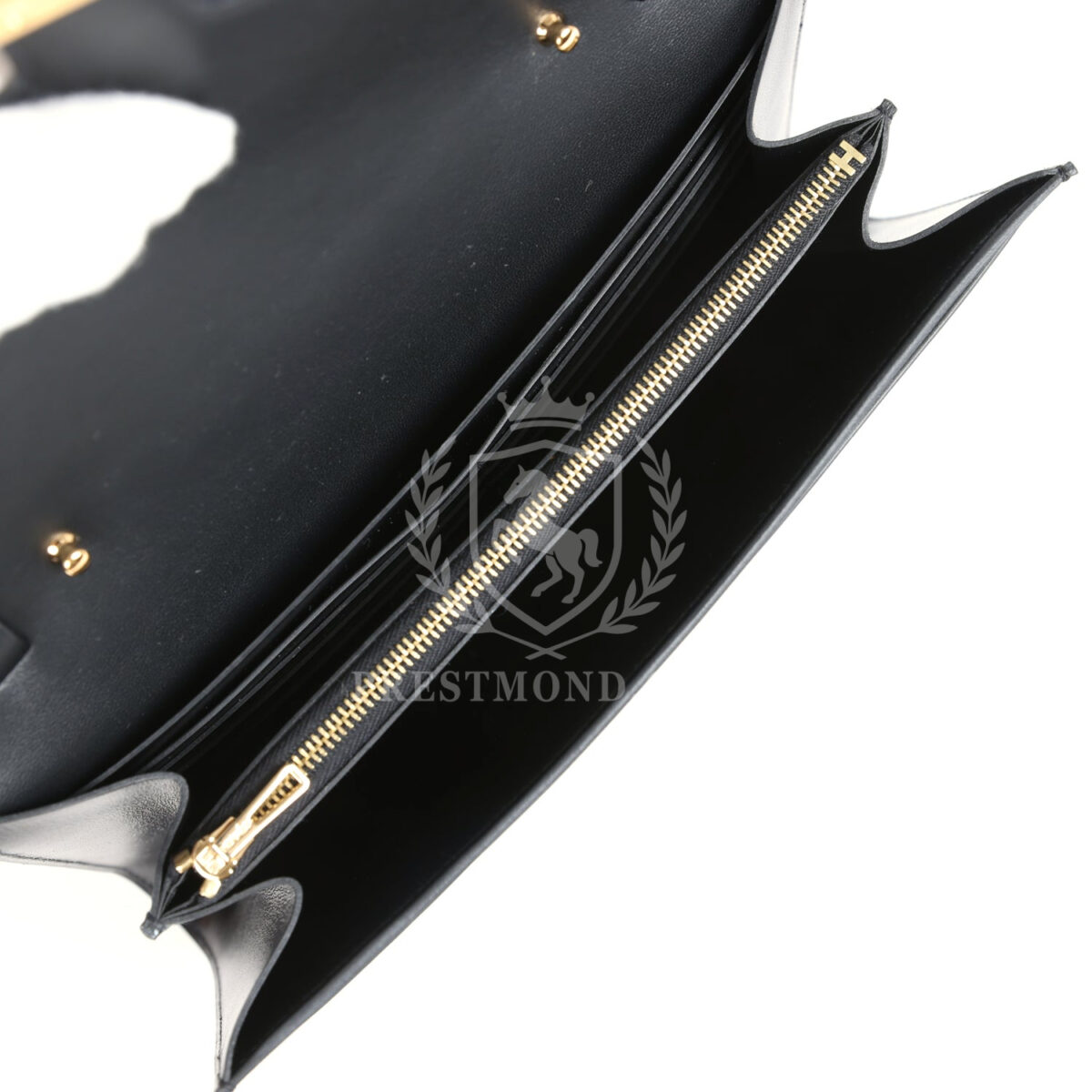 Hermes Rock Constance Wallet To Go Black Box GHW — изображение 9