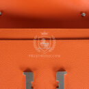 Hermes Constance Wallet To Go Orange Epsom PHW