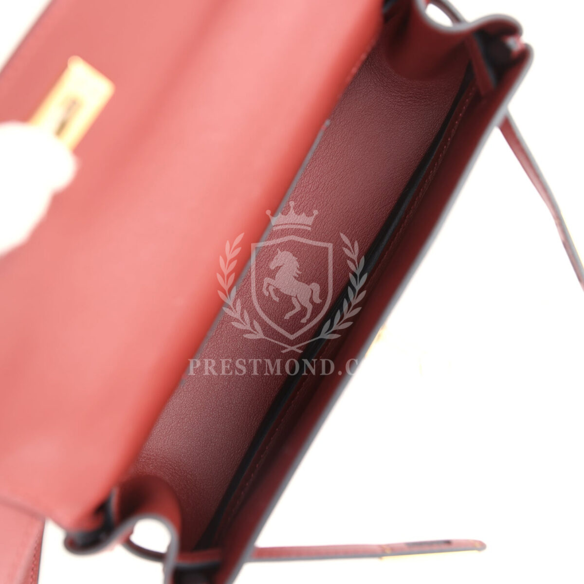 Hermes Kelly Moove Rouge H Swift GHW — изображение 9