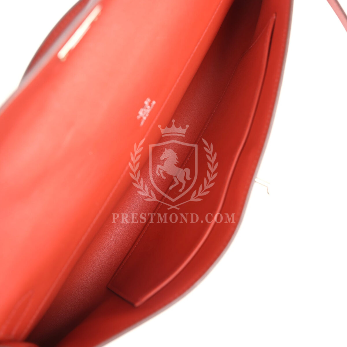 Hermes Kelly Cut Sanguine Swift PHW — изображение 8