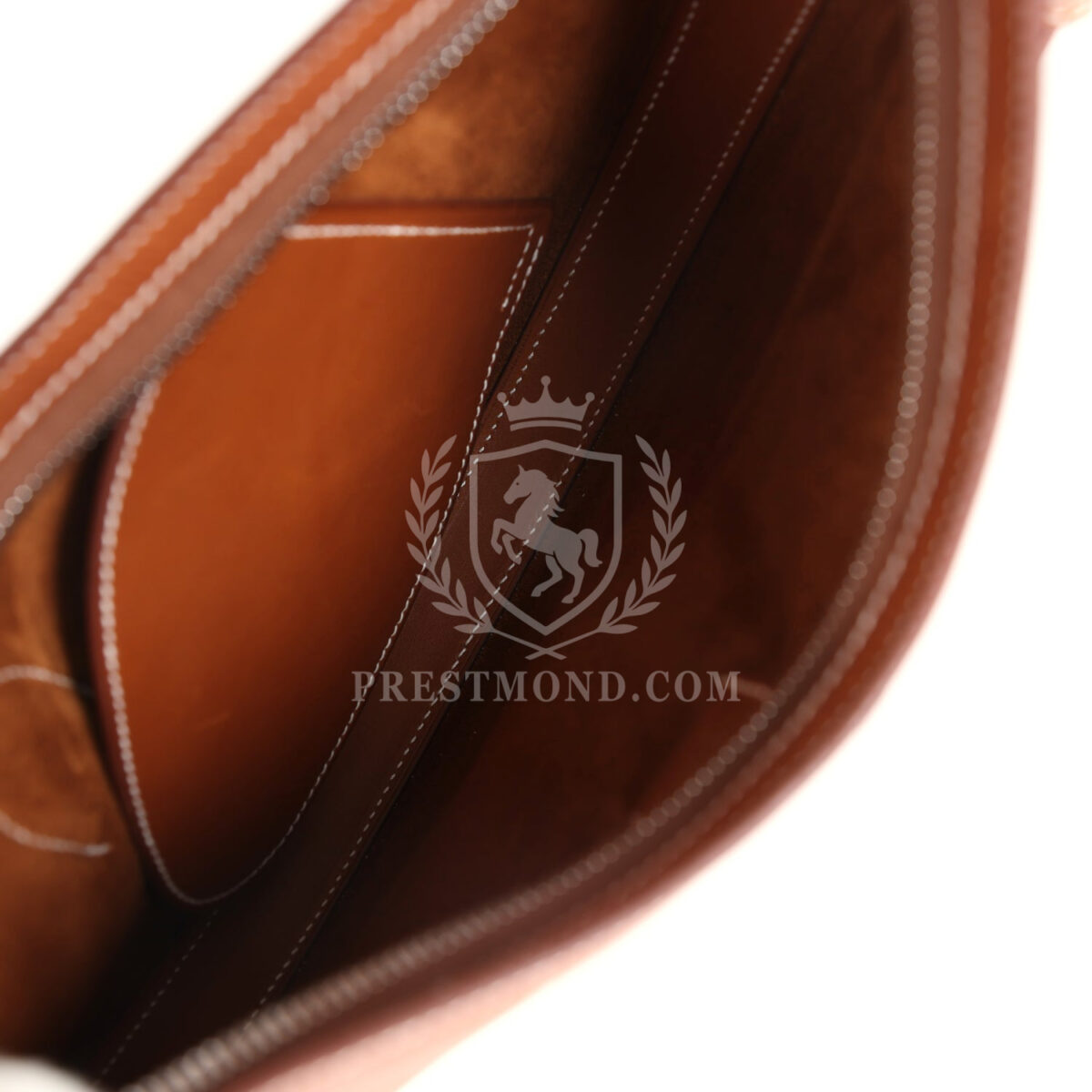Hermes P'tit Arcon Bag Fauve Barenia Faubourg PHW — изображение 10