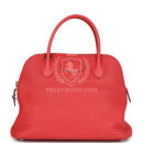 Hermes Bolide 31 Rouge Pivoine Clemence PHW