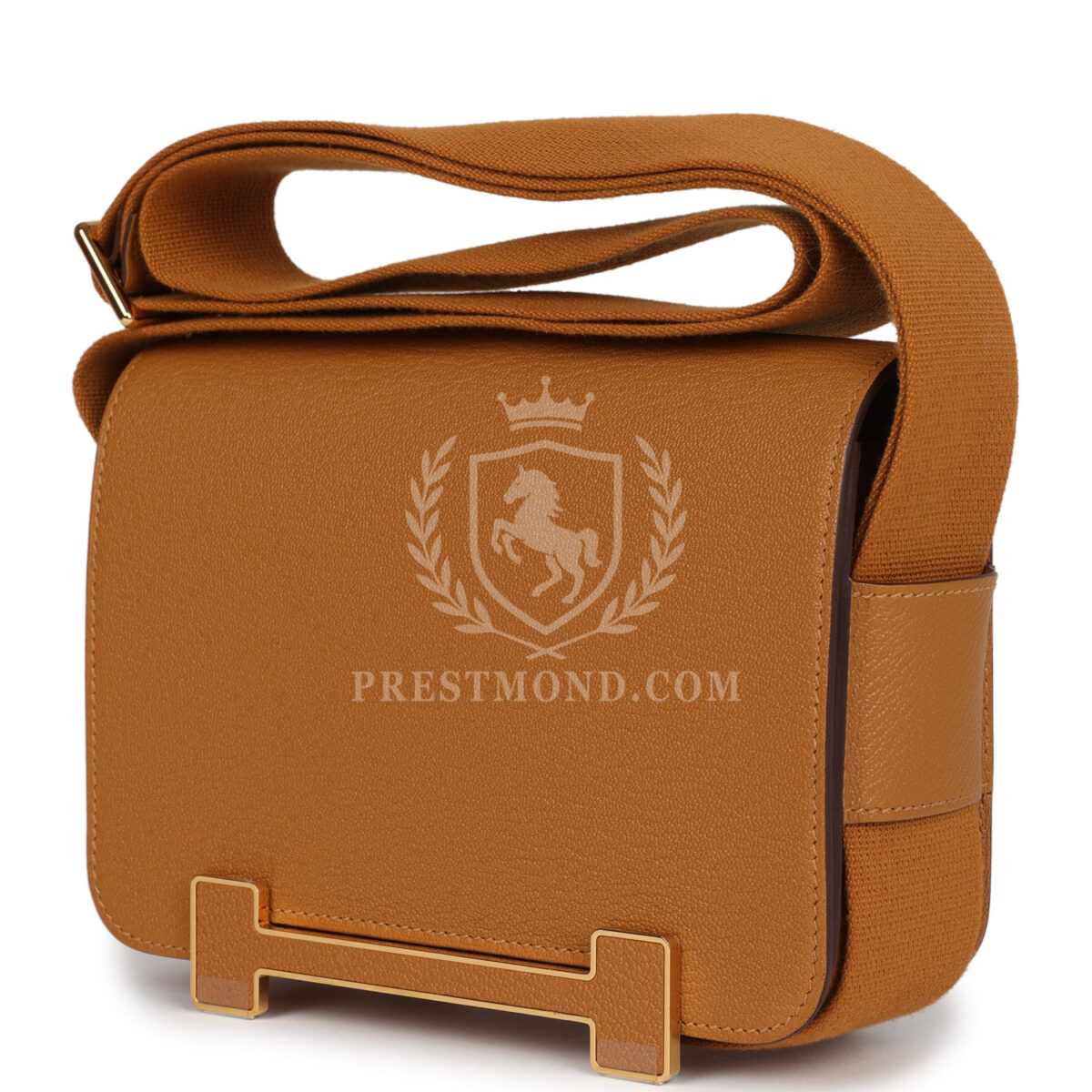 Hermes Geta Caramel Chevre Mysore GHW — изображение 5