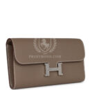Hermes Constance Wallet To Go Etoupe Epsom PHW