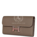 Hermes Constance Wallet To Go Etoupe Epsom PHW