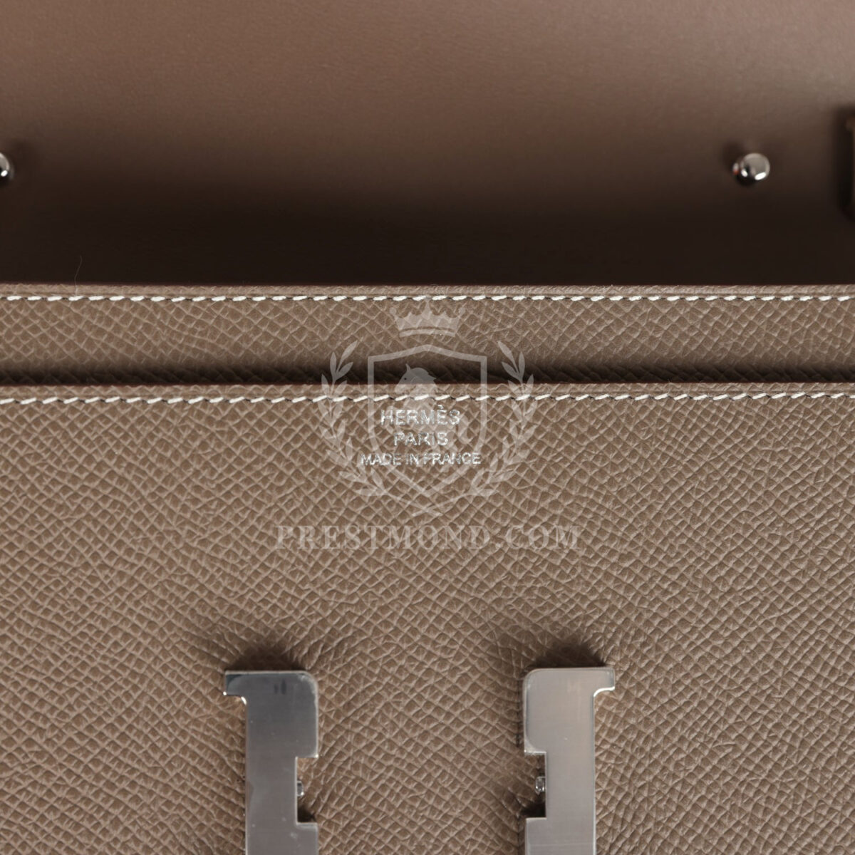 Hermes Constance Wallet To Go Etoupe Epsom PHW — изображение 7