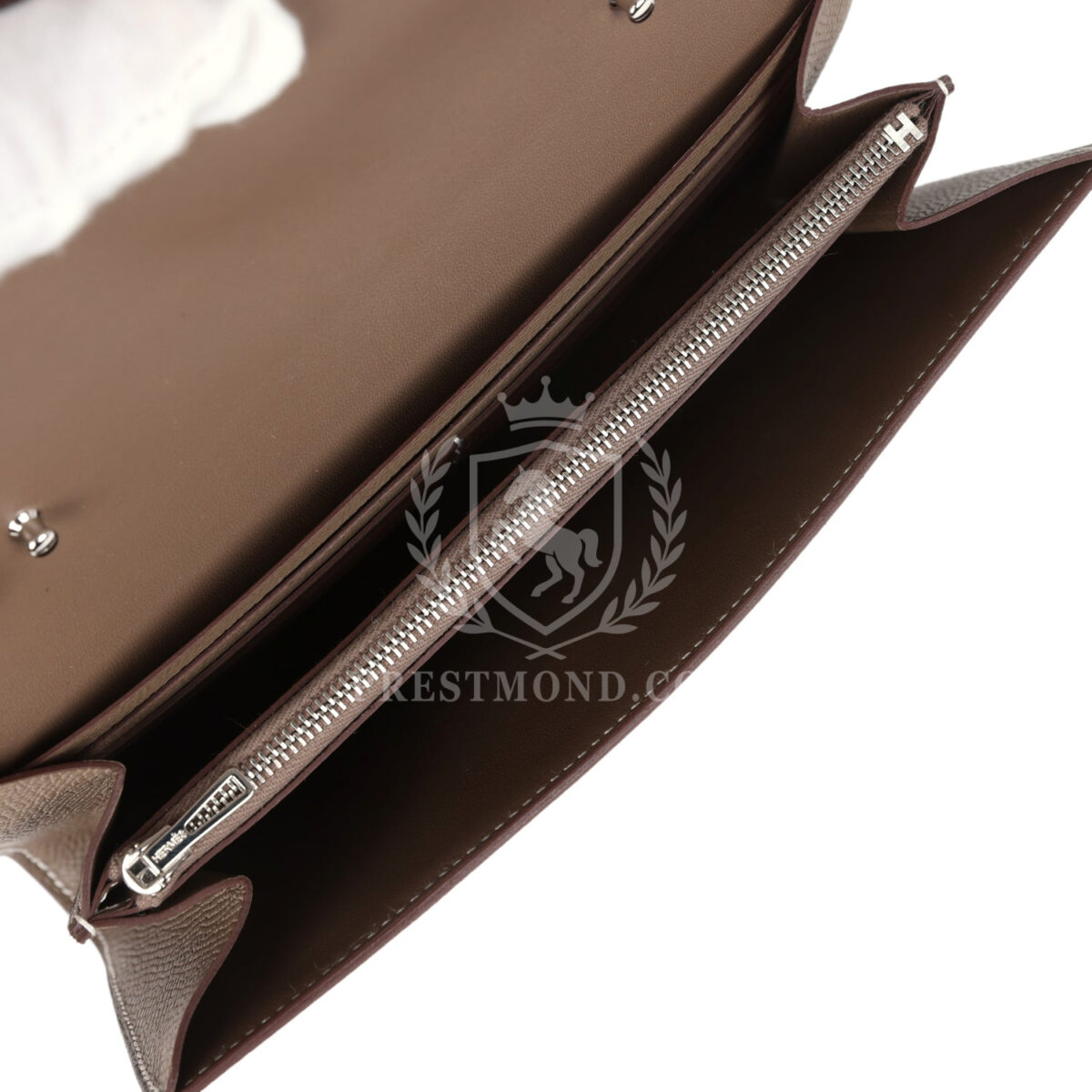 Hermes Constance Wallet To Go Etoupe Epsom PHW — изображение 8