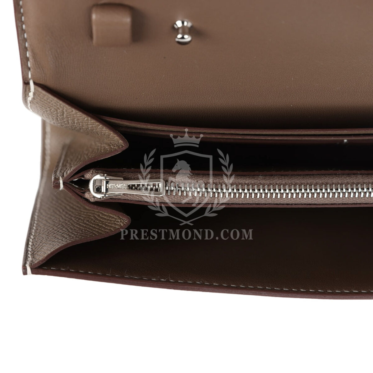 Hermes Constance Wallet To Go Etoupe Epsom PHW — изображение 9