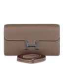 Hermes Constance Wallet To Go Etoupe Evercolor PHW