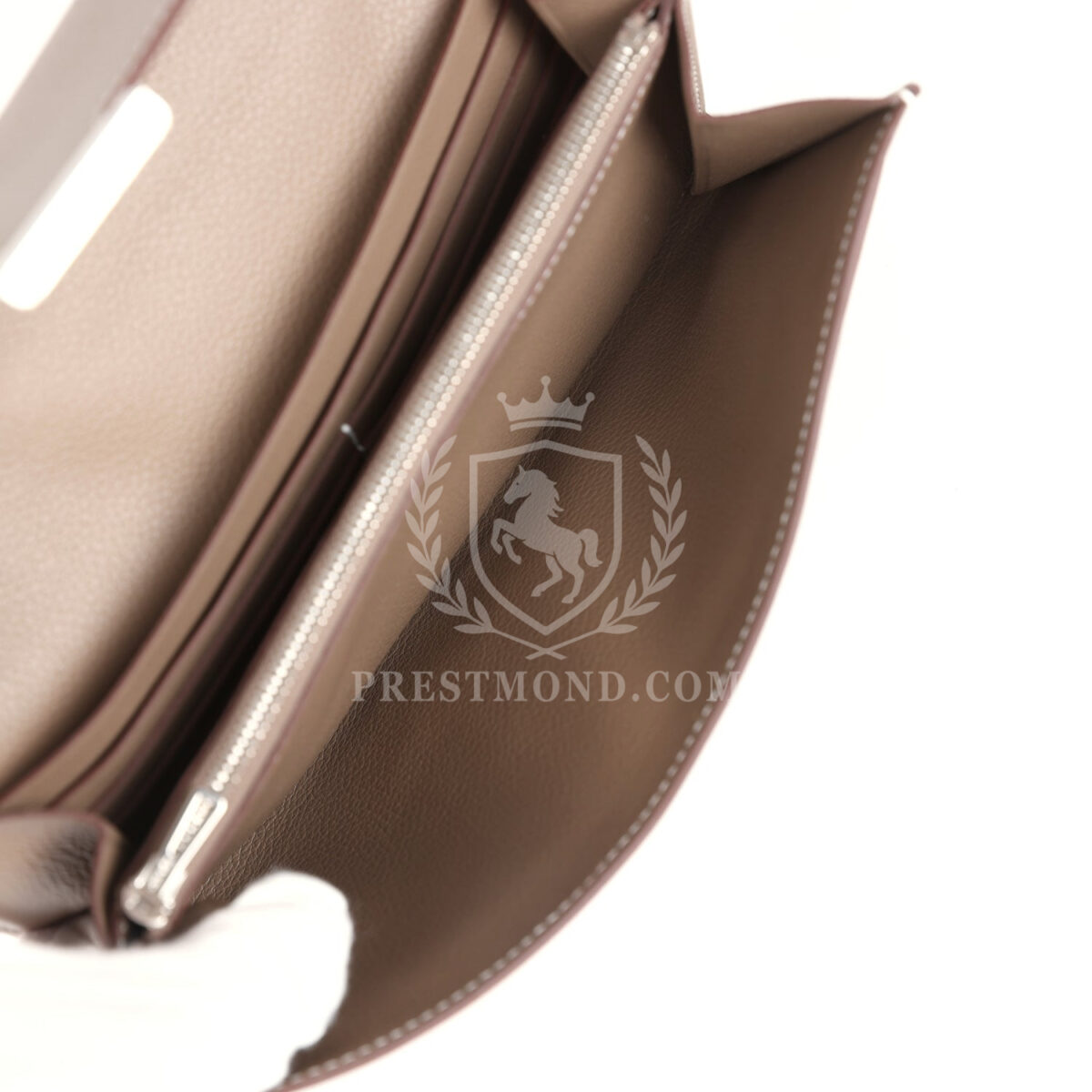 Hermes Constance Wallet To Go Etoupe Evercolor PHW — изображение 10
