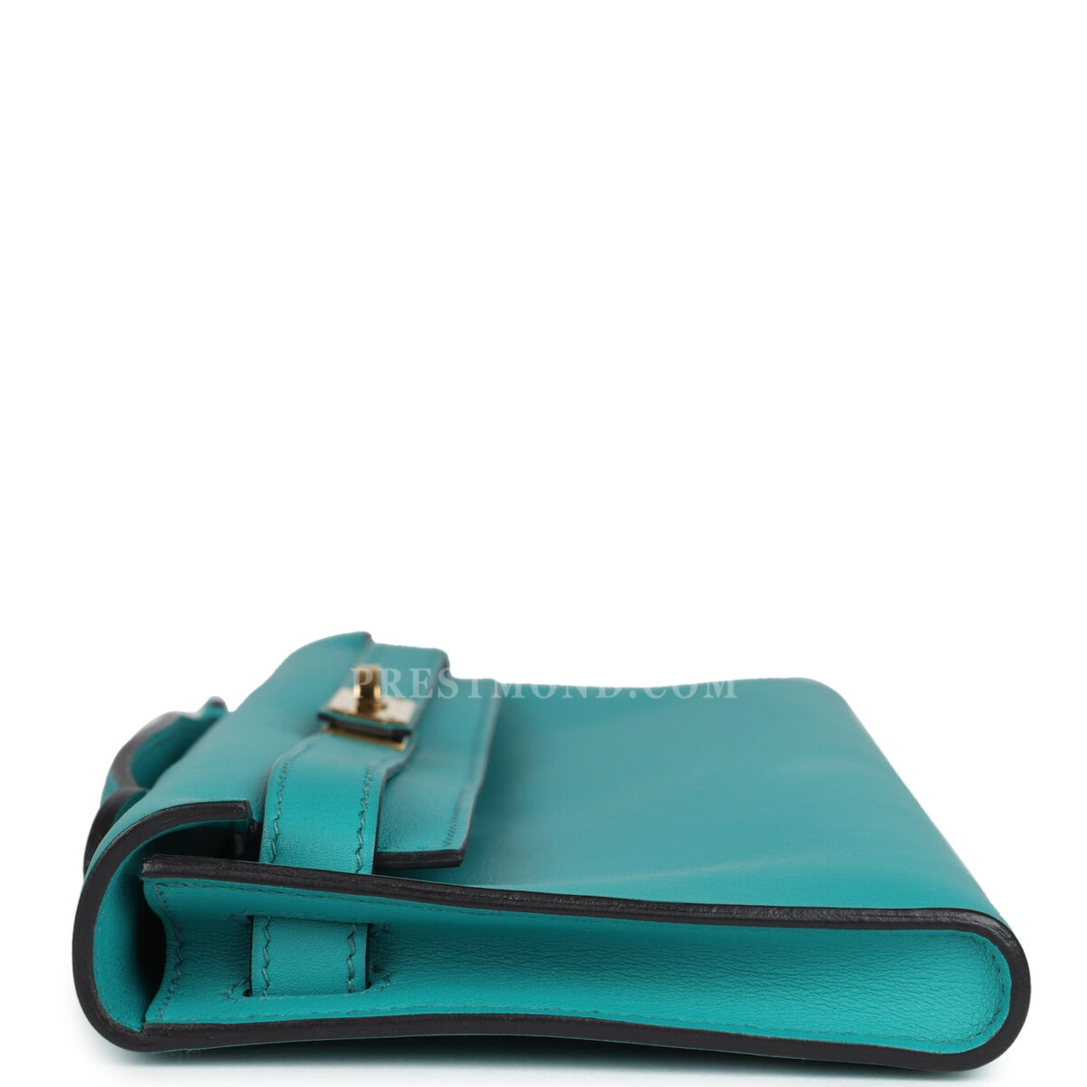 Hermes Kelly Cut Bleu Paon Swift GHW — изображение 3