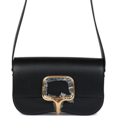 Hermes Della Cavalleria Elan Black Tadelakt GHW