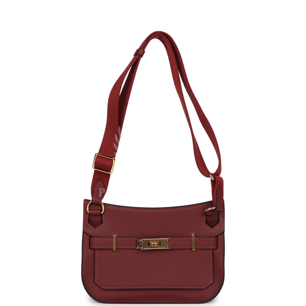 Hermes Mini Jypsiere Rouge H Swift GHW — изображение 7