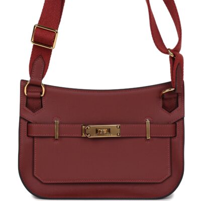 Hermes Mini Jypsiere Rouge H Swift GHW