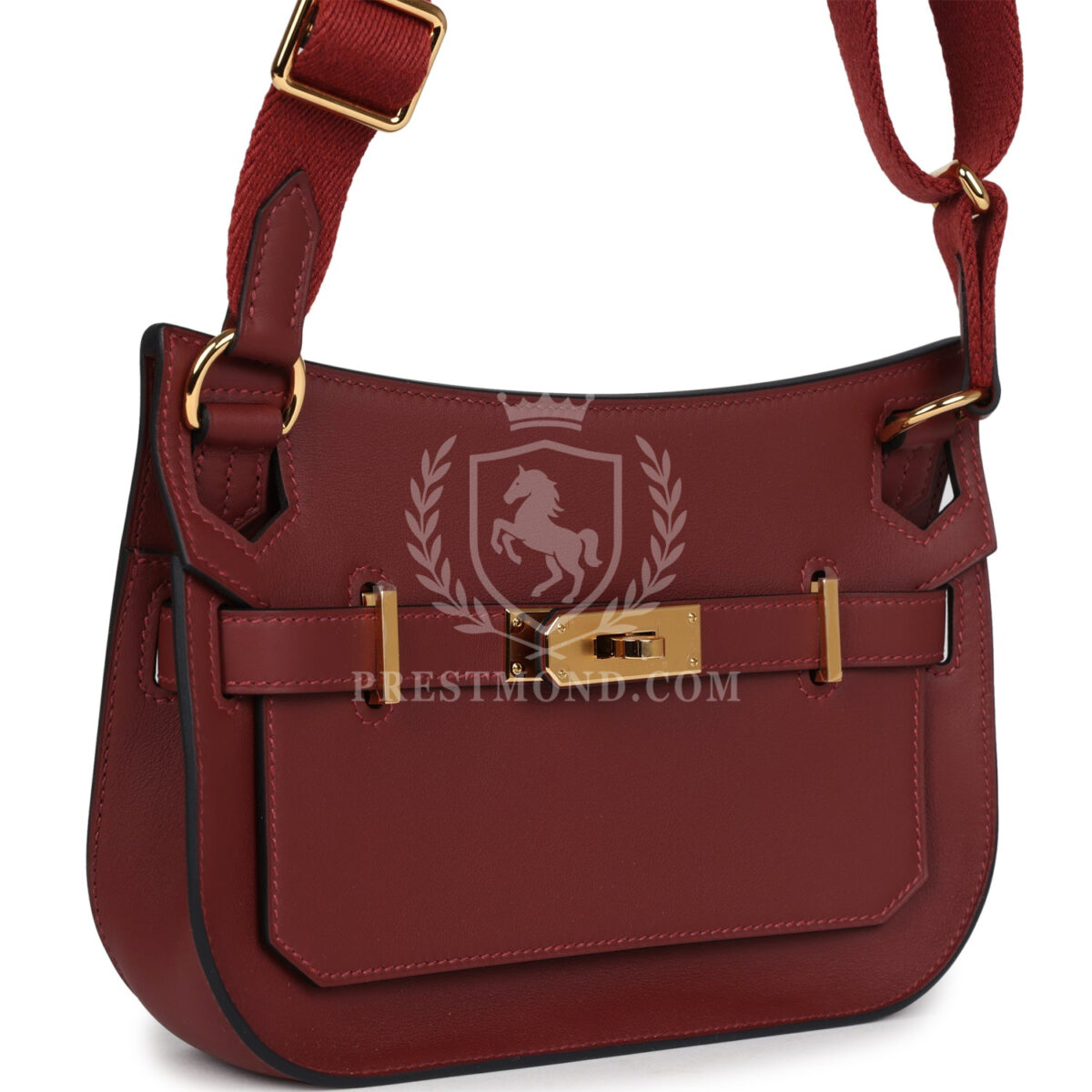 Hermes Mini Jypsiere Rouge H Swift GHW — изображение 2