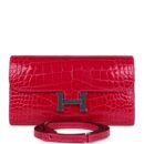 Hermes Constance Wallet To Go Rose Mexico Shiny Alligator PHW