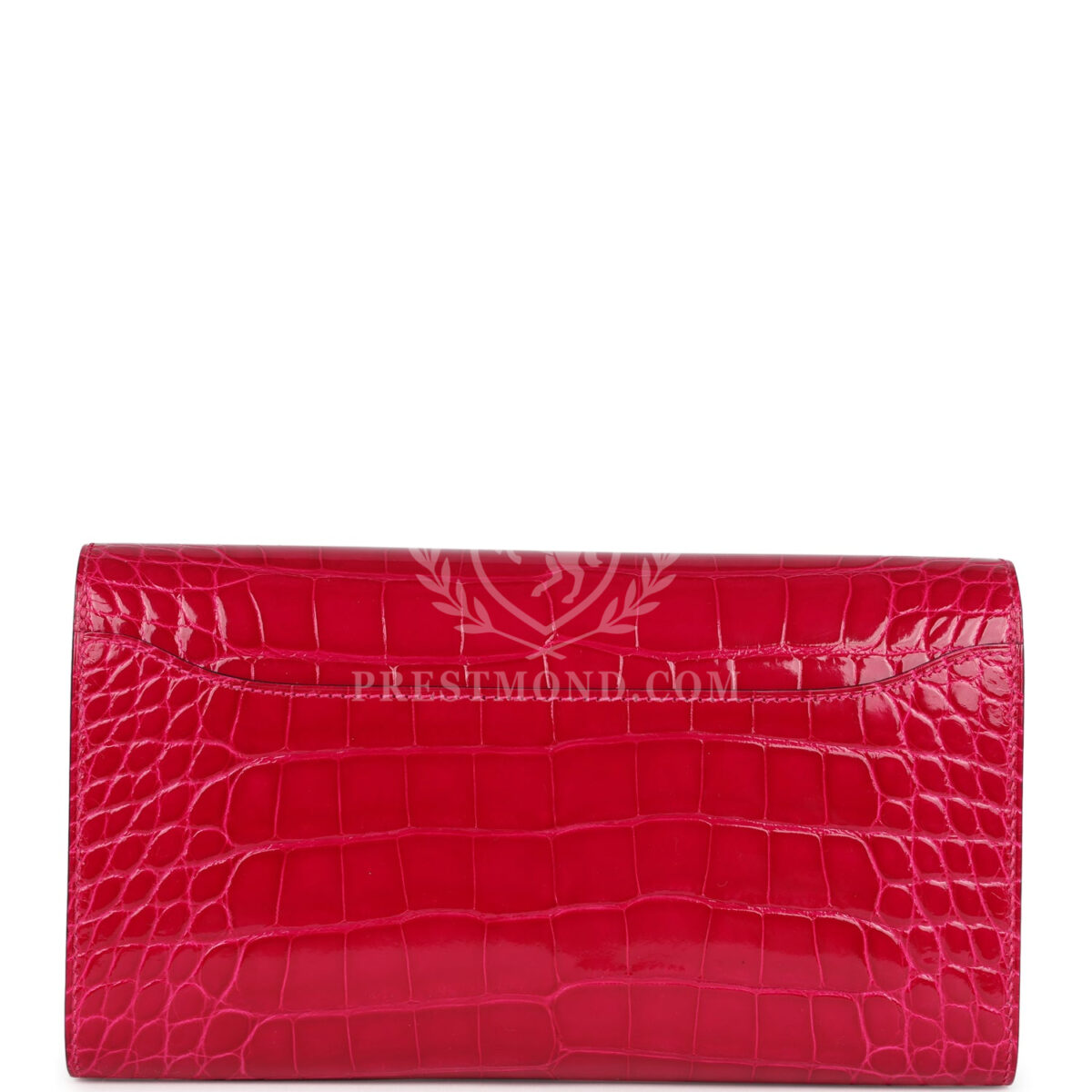 Hermes Constance Wallet To Go Rose Mexico Shiny Alligator PHW — изображение 4