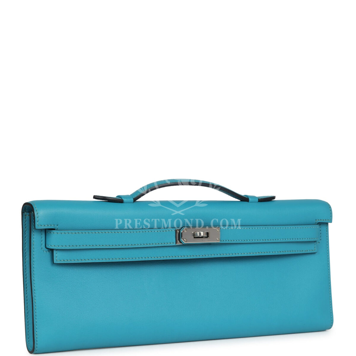 Hermes Kelly Cut Turquoise Swift PHW — изображение 2