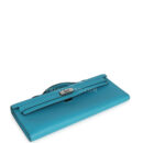 Hermes Kelly Cut Turquoise Swift PHW