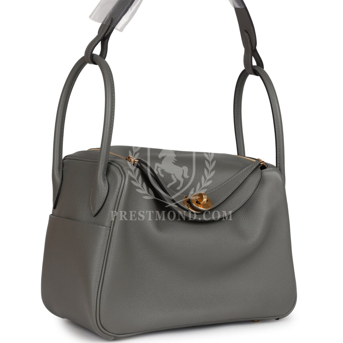 Hermes Lindy 26 Gris Meyer Evercolor GHW — изображение 2