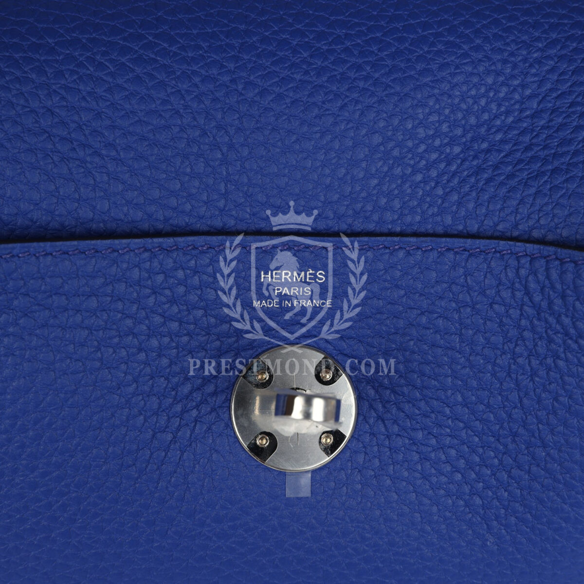 Hermes Lindy 26 Bleu Royal Clemence PHW — изображение 8