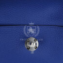 Hermes Lindy 26 Bleu Royal Clemence PHW