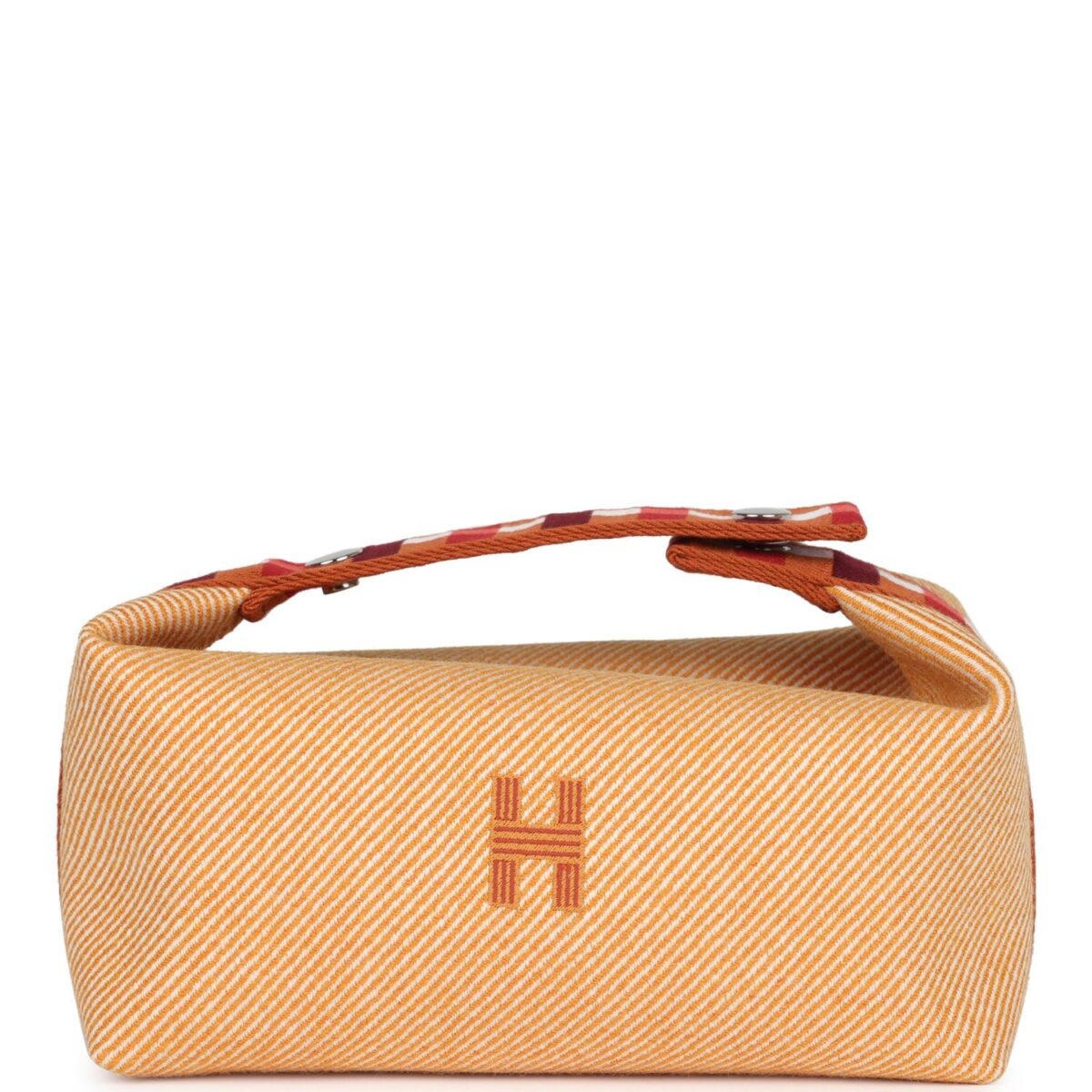 Hermes Bride A Brac Carre Case PM Fauve Merino Wool PHW