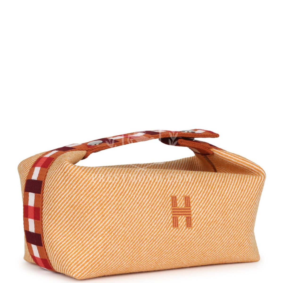 Hermes Bride A Brac Carre Case PM Fauve Merino Wool PHW — изображение 2