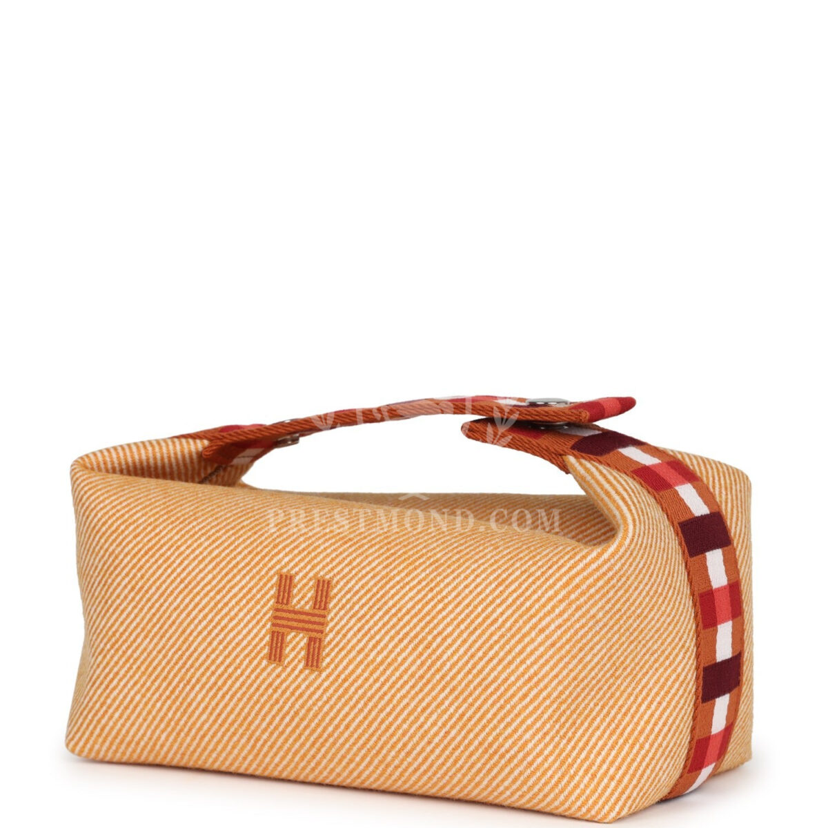 Hermes Bride A Brac Carre Case PM Fauve Merino Wool PHW — изображение 5